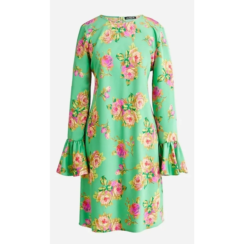67. J.Crew Winter garden dress in lavish rose